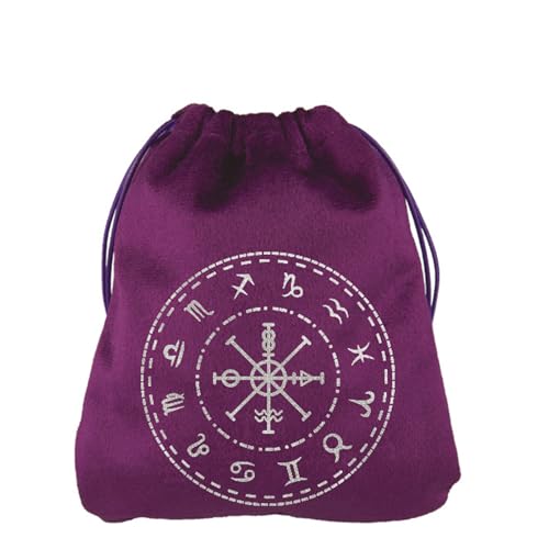 Wdbild Tarots Deckhalter Soft Tarot Card Bag Tragbare Dices Organisatoren Kristallgeschenke Verpackung Beutel Deck DECKRAILSCHAFTE von Wdbild