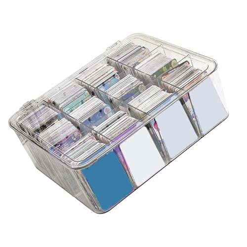 Wdbild Transparent Card Collector Box Mit Klarem Designstaubdicht Für Kindersammlung Und Aufbewahrungsbox Für Kinder von Wdbild