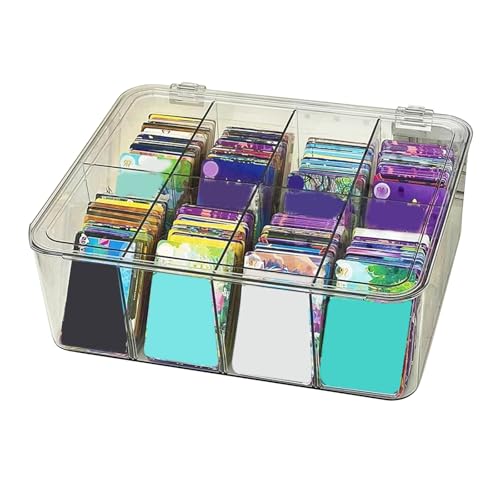 Wdbild Transparent Card Collector Box Mit Klarem Designstaubdicht Für Kindersammlung Und Aufbewahrungsbox Für Kinder von Wdbild