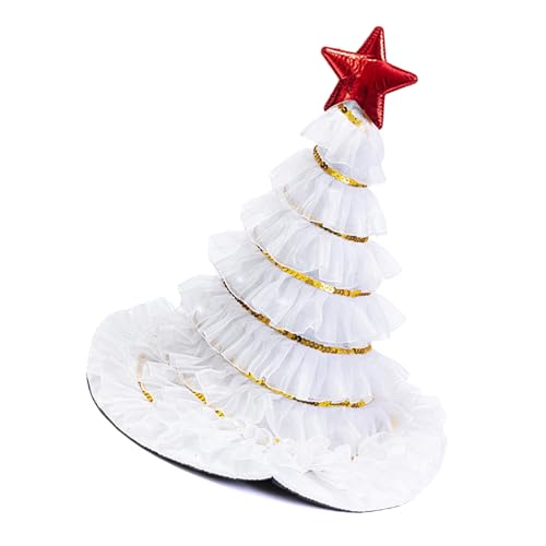 Wdbild Zylinder Hut Herren, Festival-Weihnachtsbaumhut mit glitzernden Sternen, Lametta-Dekoration, Urlaubsparty, Kostüm-Accessoire, Kopfbedeckung Wdbild Zylinder Hut Herren, Festival-Weihnachtsbaumhut mit glitzernden Sternen, Lametta-Dekoration, Urlaubsparty, Kostüm-Accessoire, Kopfbedeckung von Wdbild