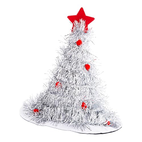 Wdbild Zylinder Hut Herren, Weihnachtsbaum-Hut für Feiertagskostüm-Zubehörhüte für Erwachsene, leuchtende Party-Requisiten, Festival-Dekorationen Wdbild Zylinder Hut Herren, Weihnachtsbaum-Hut für Feiertagskostüm-Zubehörhüte für Erwachsene, leuchtende Party-Requisiten, Festival-Dekorationen von Wdbild