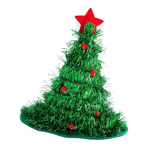 Wdbild Zylinder Hut Herren, Weihnachtsbaum-Hut für Feiertagskostüm-Zubehörhüte für Erwachsene, leuchtende Party-Requisiten, Festival-Dekorationen Wdbild Zylinder Hut Herren, Weihnachtsbaum-Hut für Feiertagskostüm-Zubehörhüte für Erwachsene, leuchtende Party-Requisiten, Festival-Dekorationen von Wdbild