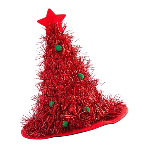 Wdbild Zylinder Hut Herren, Weihnachtsbaum-Hut für Feiertagskostüm-Zubehörhüte für Erwachsene, leuchtende Party-Requisiten, Festival-Dekorationen Wdbild Zylinder Hut Herren, Weihnachtsbaum-Hut für Feiertagskostüm-Zubehörhüte für Erwachsene, leuchtende Party-Requisiten, Festival-Dekorationen von Wdbild