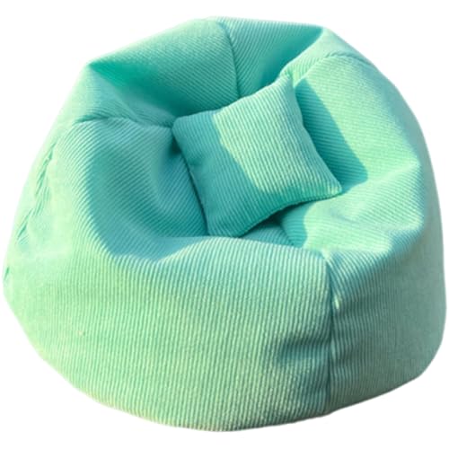 Weiche Baumwollminiatur Couch Für Puppenhäuser 16 cm Plüsch Doll Komfortablebende Displayregal Dekore Zubehör Bunte Puppen Couch Autospielzeugzubehör von Wdbild