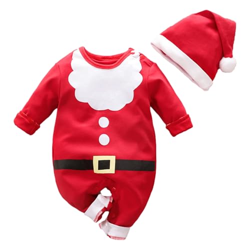 Weihnachtsbaby Jumpsuit Stilvoller Säugling Strampler Santa Cosplay Kostüm Langarmed Onepieces Winter Baby Kleidung Weihnachtsbaby Jumpsuit Stilvoller Säugling Strampler Santa Cosplay Kostüm Langarmed Onepieces Winter Baby Kleidung von Wdbild