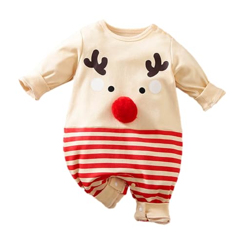 Weihnachtsbaby Jumpsuit Stilvoller Säugling Strampler Santa Cosplay Kostüm Langarmed Onepieces Winter Baby Kleidung von Wdbild