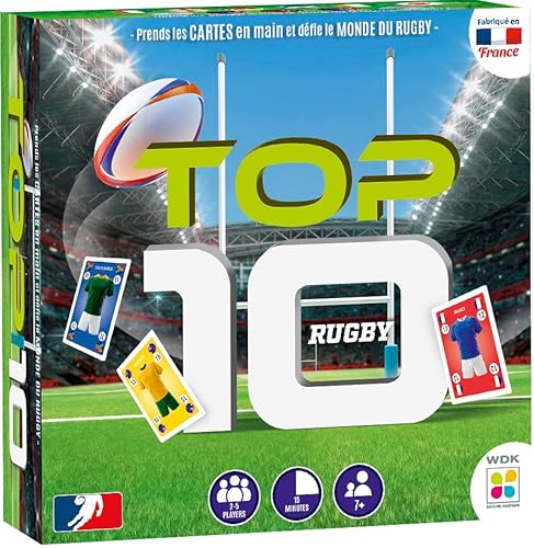 Wdk Partner Top 10 Rugby - Kartenspiel von Widyka!