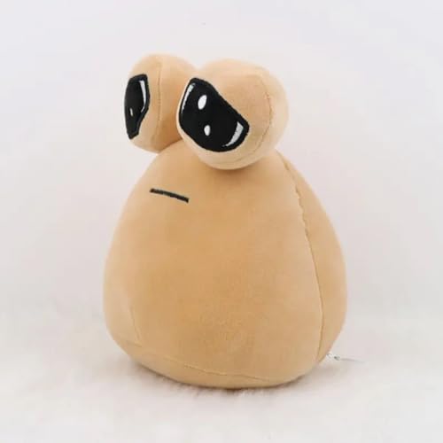 We Land Toys Pou Plush My Pet Alien Pou Plüschtier, 22,9 cm, Emotion, Alien, Plüschtier, Stofftierpuppe, Weihnachten, Neujahr, Kindertag und Geburtstagsgeschenk für Jungen und Mädchen von We Land Toys
