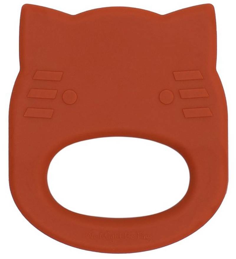 We Might Be Tiny Beißring - CAT - Silikon - Burnt Orange - We Might Be Tiny - One Size - Beißringe We Might Be Tiny Beißring - CAT - Silikon - Burnt Orange - We Might Be Tiny - One Size - Beißringe von We Might Be Tiny