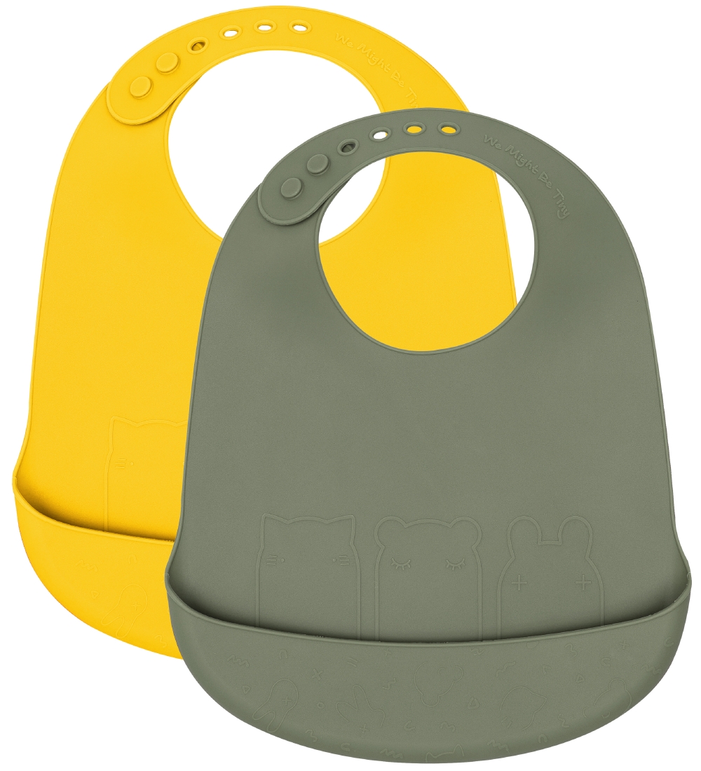 We Might Be Tiny Lätzchen - Silikon - 2er-Pack - Sage/Yellow - We Might Be Tiny - One Size - Lätzchen We Might Be Tiny Lätzchen - Silikon - 2er-Pack - Sage/Yellow - We Might Be Tiny - One Size - Lätzchen von We Might Be Tiny