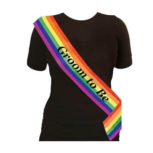 We Personalize Gay Pride Schärpe Groom To Be Rainbow Schärpe, Gay Pride, Marches / LGBT, Partys & Events, einzigartig, lustig, Neuheit Schärpe, Junggesellinnenabschied, Junggesellenabschied, LGBTQPlus We Personalize Gay Pride Schärpe Groom To Be Rainbow Schärpe, Gay Pride, Marches / LGBT, Partys & Events, einzigartig, lustig, Neuheit Schärpe, Junggesellinnenabschied, Junggesellenabschied, LGBTQPlus von We Personalize