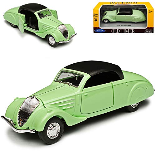 Peugeot 402 Cabrio Grün Soft Top 1935-1942 ca 1/43 1/36-1/46 Welly Modell Auto Peugeot 402 Cabrio Grün Soft Top 1935-1942 ca 1/43 1/36-1/46 Welly Modell Auto von WeIIy