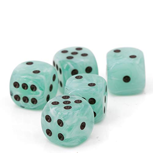 WeLoveBeads W6 Würfel rauchiges Jade/schwarz - Made in Germany! - 5Stk WeLoveBeads W6 Würfel rauchiges Jade/schwarz - Made in Germany! - 5Stk von WeLoveBeads