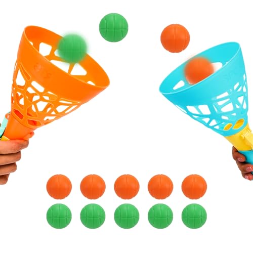 Indoor Sport und Outdoor Partyspiel für Kinder mit 2 Startkörben und 10 Bällen, Geburtstagsgeschenke für 5 6 7 8 9 10 11 12 Jahre alte Jungen und Mädchen Indoor Sport und Outdoor Partyspiel für Kinder mit 2 Startkörben und 10 Bällen, Geburtstagsgeschenke für 5 6 7 8 9 10 11 12 Jahre alte Jungen und Mädchen von Weaqen