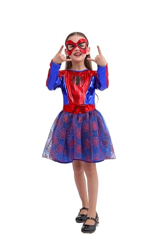 Spinnenkostüm für Mädchen, Halloween Verkleidung mit Maske für Halloween, Karneval, Maskerade, Party, 2-3 Jahre Spinnenkostüm für Mädchen, Halloween Verkleidung mit Maske für Halloween, Karneval, Maskerade, Party, 2-3 Jahre von Webeasy