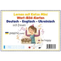 Grundwortschatz DAZ Wort-Bild-Karten Deutsch-Englisch-Ukrainisch von Weber, E