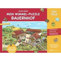 Mein Wimmel-Puzzle Bauernhof von Weber Verlag