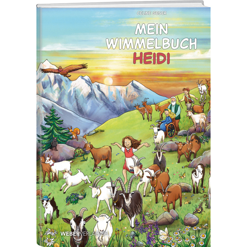 Mein Wimmelbuch Heidi von Weber Verlag Thun