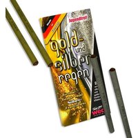 Gold und Silberregen,8er, Sprüh-Fontänen, Silberhochzeit, Goldene Hochzeit, Birthday Gold und Silberregen,8er, Sprüh-Fontänen, Silberhochzeit, Goldene Hochzeit, Birthday von Weco
