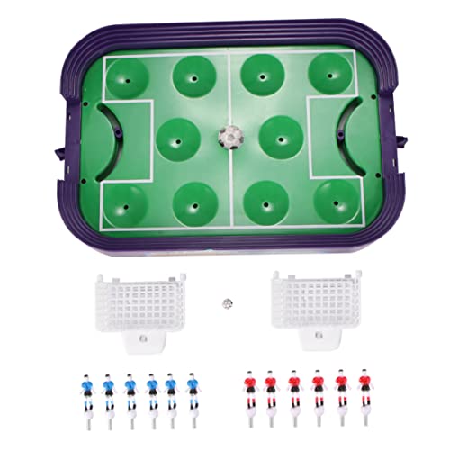 Weddflower Mini Tisch Fußball Set Plastik Desktop Football Field Model Familie Interactive Toys Fußballgeschenke für von Weddflower