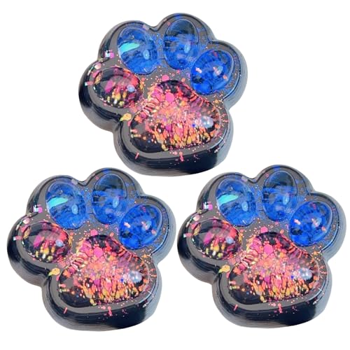 3pcs Squeeze -Spielzeug, PVC Starry Sky Cat Paws, süßes Spielzeug für weiche Stressbekämpfung für Kinder, Erwachsene, Erwachsene 3pcs Squeeze -Spielzeug, PVC Starry Sky Cat Paws, süßes Spielzeug für weiche Stressbekämpfung für Kinder, Erwachsene, Erwachsene von Wedhapy