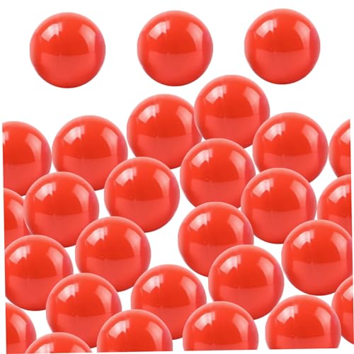 Bingokugeln 50pcs hohlen PP 1,57 Zoll Lotteriekugeln Glatte lebhafte Versammlungskugeln runde Lotteriekugeln für Lotteriekugelmaschinen Party, rot Bingokugeln 50pcs hohlen PP 1,57 Zoll Lotteriekugeln Glatte lebhafte Versammlungskugeln runde Lotteriekugeln für Lotteriekugelmaschinen Party, rot von Wedhapy