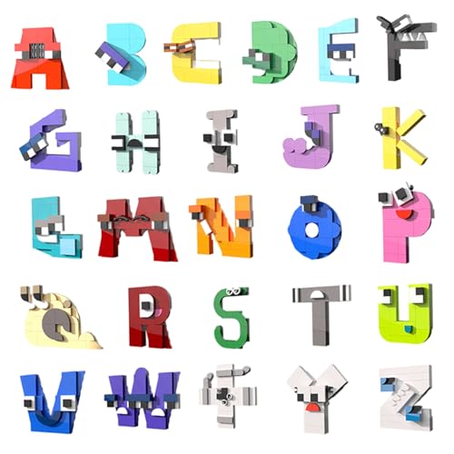 Buchstabenbausatz, 26 Buchstaben, Kleinkind-Alphabet, Lernspielzeug, pädagogisches Lernmaterial für Vorschulkinder Buchstabenbausatz, 26 Buchstaben, Kleinkind-Alphabet, Lernspielzeug, pädagogisches Lernmaterial für Vorschulkinder von Wedhapy
