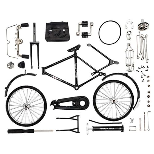 DIY Fahrradmodell Bausatz im Maßstab 1:10 51 teilig Simulation eines Retro Mini Fahrradmodells aus Legierung Mini Fahrrad aus Eisenkunst mit Inflator und Aktentasche Tischdekoration Weihnachten DIY Fahrradmodell Bausatz im Maßstab 1:10 51 teilig Simulation eines Retro Mini Fahrradmodells aus Legierung Mini Fahrrad aus Eisenkunst mit Inflator und Aktentasche Tischdekoration Weihnachten von Wedhapy