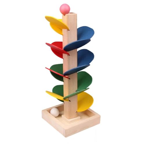 Holzbaum abtrennbare Blätter Marmor Ball Run Track Game Bunte Kinder pädagogische Spielzeugblöcke 1Set Holzbaum abtrennbare Blätter Marmor Ball Run Track Game Bunte Kinder pädagogische Spielzeugblöcke 1Set von Wedhapy
