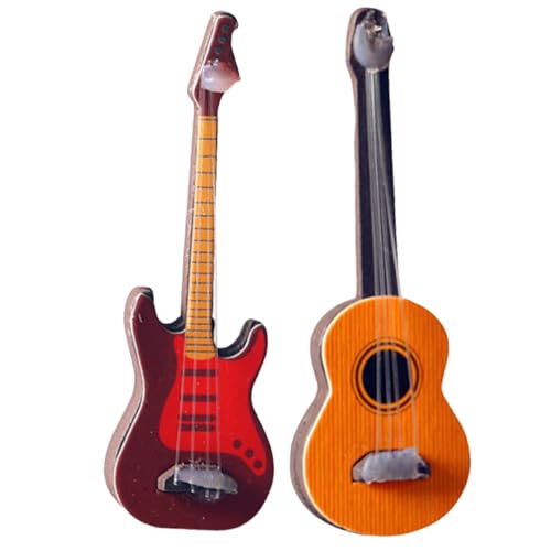 Wedhapy Mini -Gitarre 2PCS Dollhouse Miniatur Gitarre Plastik Mini E -Gitarren -Musikinstrument Dollhouse Accessoires für Mini House Dekoration Wedhapy Mini -Gitarre 2PCS Dollhouse Miniatur Gitarre Plastik Mini E -Gitarren -Musikinstrument Dollhouse Accessoires für Mini House Dekoration von Wedhapy