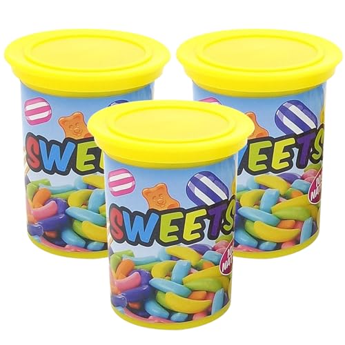 Wedhapy 3 Stück Chips und Kartoffelspielzeug Streichgeschenke 6,1x5,6 cm Schlange in Einer Dose Streich für Kinder lustige Fake Schlange Plastikfeder Scherzkram für Erwachsene Trick Gag Geschenke von Wedhapy