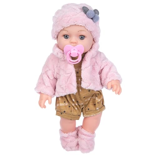 Wedhapy Babypuppen Reborn-Puppen 11,8 Zoll waschbar realistische Babypuppe für Mädchen mit süßer Kleidung und beweglichen Gelenken sicheres Vinyl lebensechte Neugeborenenpuppe Stil 1 Wedhapy Babypuppen Reborn-Puppen 11,8 Zoll waschbar realistische Babypuppe für Mädchen mit süßer Kleidung und beweglichen Gelenken sicheres Vinyl lebensechte Neugeborenenpuppe Stil 1 von Wedhapy