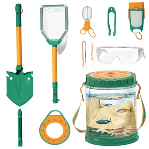 Wedhapy Beach Toys 1 Set umfassende Entwicklungssandspielzeug umfasst Schaufel, Schraubendreher, Pinzette, Beobachtungsschachtel und mehr für Outdoor -Abenteuer Wedhapy Beach Toys 1 Set umfassende Entwicklungssandspielzeug umfasst Schaufel, Schraubendreher, Pinzette, Beobachtungsschachtel und mehr für Outdoor -Abenteuer von Wedhapy