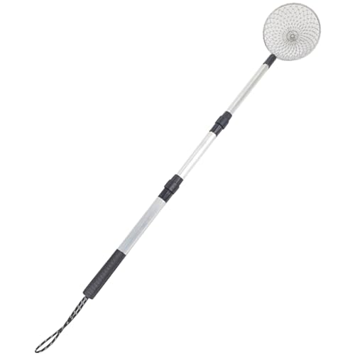 Wedhapy Haifischzahn Sieb Strand Schuselwerkzeuge Mit Teleskopstange Edelstahl M8 Muschelschaufel Mit Feinmaschigem Handgehaltenem Haifischzahn Sieb Zum Sammeln Von Muscheln von Wedhapy