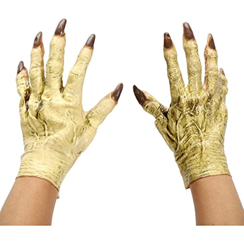Wedhapy Halloween Klauenhandschuhe Halloween Zombie Hände Halloween Kostüm Party Kostüm Dekorationen Halloween Witze Streich Tricks Erwachsener Accessoire One Size Wedhapy Halloween Klauenhandschuhe Halloween Zombie Hände Halloween Kostüm Party Kostüm Dekorationen Halloween Witze Streich Tricks Erwachsener Accessoire One Size von Wedhapy