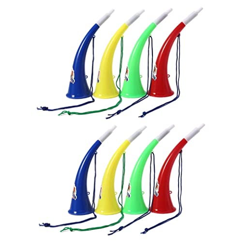 Wedhapy Horn Noise Maker Trompete Plastikfußballspiel Jubel Trompete zufällige Farbe 8pcs Wedhapy Horn Noise Maker Trompete Plastikfußballspiel Jubel Trompete zufällige Farbe 8pcs von Wedhapy