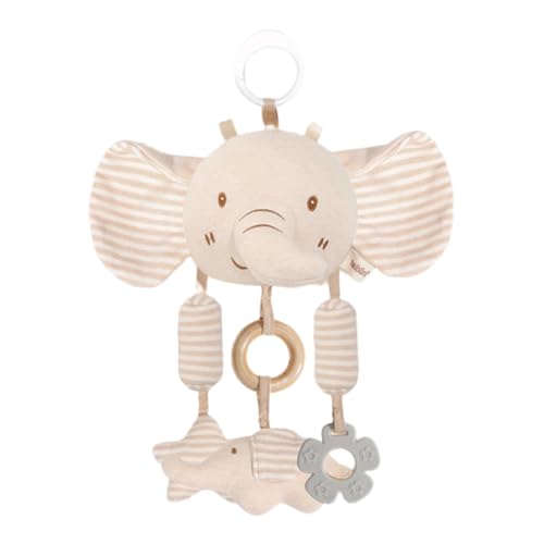 Wedhapy Kinderwagenspielzeug, Kinderspielzeug mit elastischen Teether & angenehmen Klang, tragbar und beruhigen für Auto, Zuhause, Reisen, Elefant Wedhapy Kinderwagenspielzeug, Kinderspielzeug mit elastischen Teether & angenehmen Klang, tragbar und beruhigen für Auto, Zuhause, Reisen, Elefant von Wedhapy