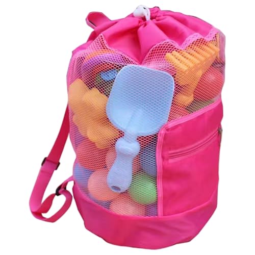 Wedhapy Mesh Beach Bag, 19x15 -Zoll -Kinderstrandtasche mit Tasche, atmungsaktives Urlaubsfüressen für Sandspielzeug, Familienreisen, Lebensmittelgeschäft Wedhapy Mesh Beach Bag, 19x15 -Zoll -Kinderstrandtasche mit Tasche, atmungsaktives Urlaubsfüressen für Sandspielzeug, Familienreisen, Lebensmittelgeschäft von Wedhapy