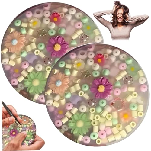 Wedhapy Picky Pad Skin Picking Fidget Toys 2 Stück 3,9 Zoll rundes Picky Pad aus Silikon lustiges doppelseitiges Picking Pad Stress/Angstlinderungsspielzeug für Kinder und Erwachsene Wedhapy Picky Pad Skin Picking Fidget Toys 2 Stück 3,9 Zoll rundes Picky Pad aus Silikon lustiges doppelseitiges Picking Pad Stress/Angstlinderungsspielzeug für Kinder und Erwachsene von Wedhapy