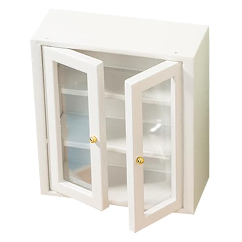 Wedhapy Puppenhaus Möbelschrank Im Maßstab 1:12 Miniaturschrank Aus Holz Puppenhaus Küchenschrank Wand Puppenhaus Regal Für Puppenhaus Badezimmer Wohnzimmer Wedhapy Puppenhaus Möbelschrank Im Maßstab 1:12 Miniaturschrank Aus Holz Puppenhaus Küchenschrank Wand Puppenhaus Regal Für Puppenhaus Badezimmer Wohnzimmer von Wedhapy