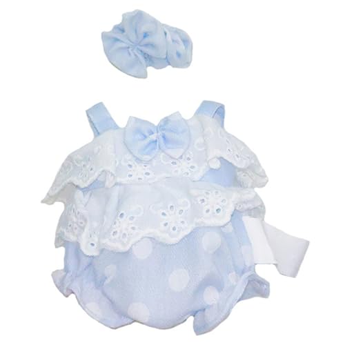 Wedhapy Reborn-Puppenkleidung für 12x4-Zoll-Puppen 1 Set Babypuppenkleidung zum Selbermachen süße dekorative Puppenkleidung Simulations-Befestigungsband Zubehör für schlafende Reborn-Puppen Stil 2 Wedhapy Reborn-Puppenkleidung für 12x4-Zoll-Puppen 1 Set Babypuppenkleidung zum Selbermachen süße dekorative Puppenkleidung Simulations-Befestigungsband Zubehör für schlafende Reborn-Puppen Stil 2 von Wedhapy