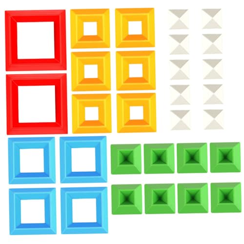 Wedhapy Stapel-Spielzeug für Kleinkinder 1-3, leuchtende Farben Pyramiden Bausteine 3D Vorschule Lernaktivitäten Blöcke Spielzeuggeschenke für 1-5 Jahre alte Jungen Mädchen Wedhapy Stapel-Spielzeug für Kleinkinder 1-3, leuchtende Farben Pyramiden Bausteine 3D Vorschule Lernaktivitäten Blöcke Spielzeuggeschenke für 1-5 Jahre alte Jungen Mädchen von Wedhapy