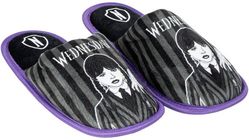 Wednesday Pantoffeln, Schwarz, 36-37 von Wednesday