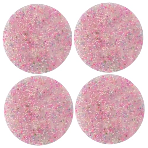 Hautpflückende Zappelspielzeuge, 4pcs weiche Pad Weiche Silikon -Hautpicker -Zappelspielzeug 2, 36 Zoll rund tragbar für Kinder Erwachsene von Weduspaty