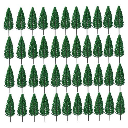 Miniaturbäume, 40pcs Modellbäume, künstliche Kunststoffminiatur, wartungsarme dekorative Architekturanlage für Handwerksgebäudemodelllandschaftslandschaft Miniaturbäume, 40pcs Modellbäume, künstliche Kunststoffminiatur, wartungsarme dekorative Architekturanlage für Handwerksgebäudemodelllandschaftslandschaft von Weduspaty
