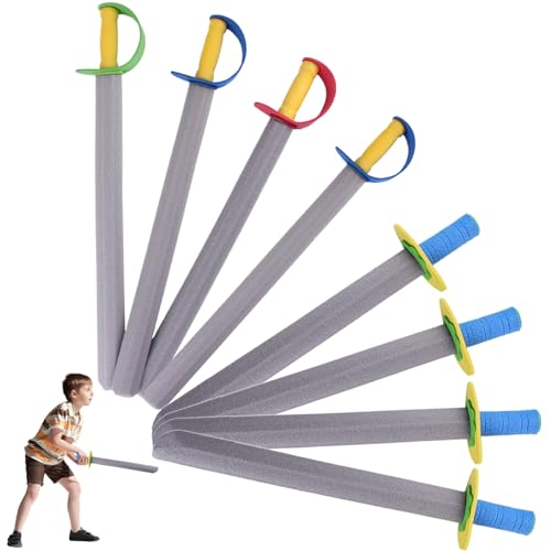 Spielzeugschwert, 8pcs Foam Sword & Messer, 20,9 x 1,8 Zoll Eva Foam Toy Sword & Messer Softwaffen, tun Sie vor, dass Schaumschwerte für Kinder für Geburtstagsfeieraktivitäten und Kindergärtner spiel Spielzeugschwert, 8pcs Foam Sword & Messer, 20,9 x 1,8 Zoll Eva Foam Toy Sword & Messer Softwaffen, tun Sie vor, dass Schaumschwerte für Kinder für Geburtstagsfeieraktivitäten und Kindergärtner spiel von Weduspaty