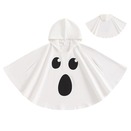 Weduspaty Ghost Costume Kleinkind, Kleinkind Ghost Kostüm Baumwollumhang Halloween Kostüme für Jungen Mädchen Cosplay -Outfits für Kinder im Alter von 3 bis 4 Jahren geeignet Weduspaty Ghost Costume Kleinkind, Kleinkind Ghost Kostüm Baumwollumhang Halloween Kostüme für Jungen Mädchen Cosplay -Outfits für Kinder im Alter von 3 bis 4 Jahren geeignet von Weduspaty