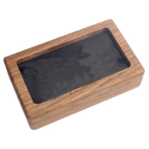 Weduspaty Münzaufstellung Hülle, Herausforderung Münzanzeige Elegantes Holz 2 Hülle mit Glasabdeckung kompakt für Schmuck und Sammler Weduspaty Münzaufstellung Hülle, Herausforderung Münzanzeige Elegantes Holz 2 Hülle mit Glasabdeckung kompakt für Schmuck und Sammler von Weduspaty