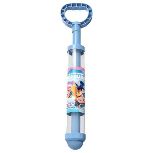 Weduspaty Wasserpistole, Wasserpistole für Kinder, Feuerwerksseckkunst, Nachtglühenleuchten Plastik -Wasserspielzeug für Pool Beach Outdoor Kampfspielzeug, blau von Weduspaty