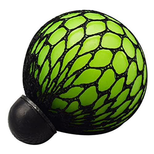 Zappel -Mesh -Bällchen drücken sensorische Traubenkugeln Spielzeug Stress Relief Toy Stress Ball für Erwachsene Druck Relief Office Grün Grün von Weduspaty